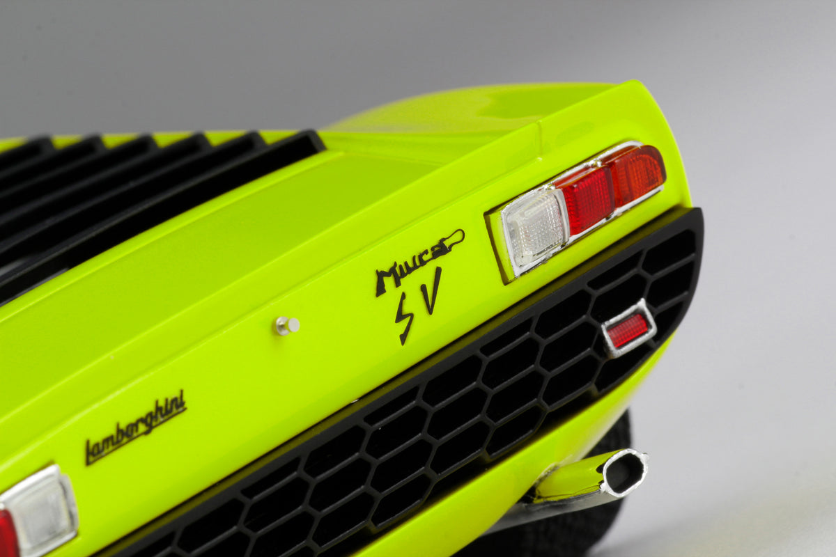 Lamborghini Miura P400 SV - Verde Miura - Échelle 1:18