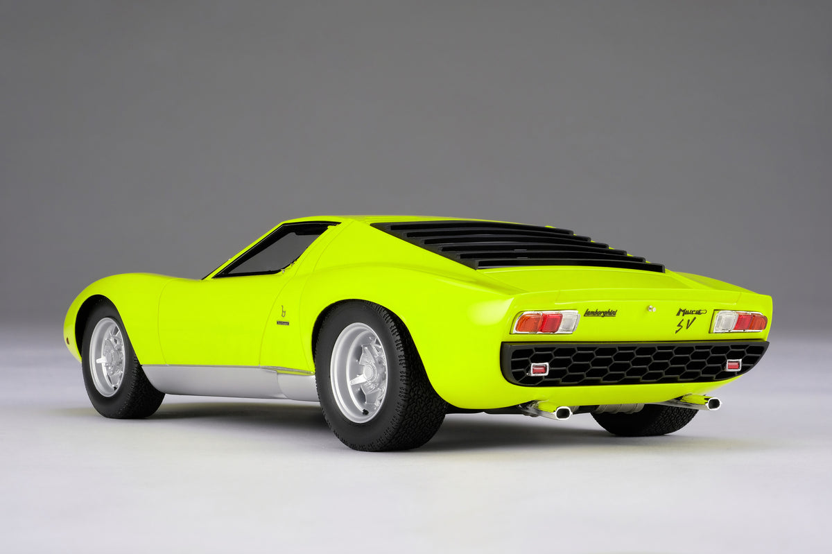 Lamborghini Miura P400 SV - Verde Miura - Échelle 1:18