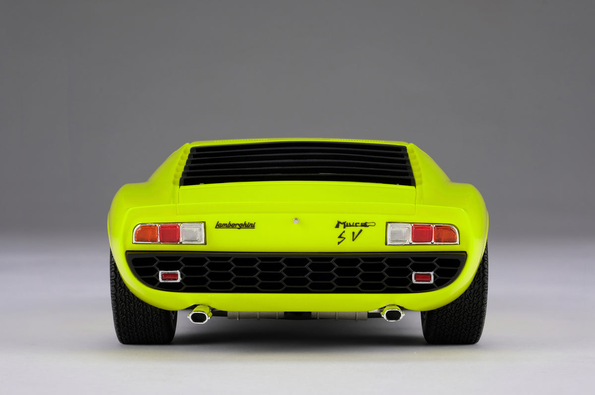 Lamborghini Miura P400 SV - Verde Miura - Échelle 1:18