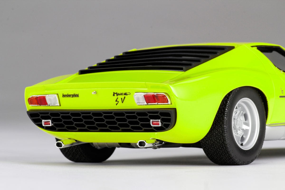 Lamborghini Miura P400 SV - Verde Miura - Échelle 1:18