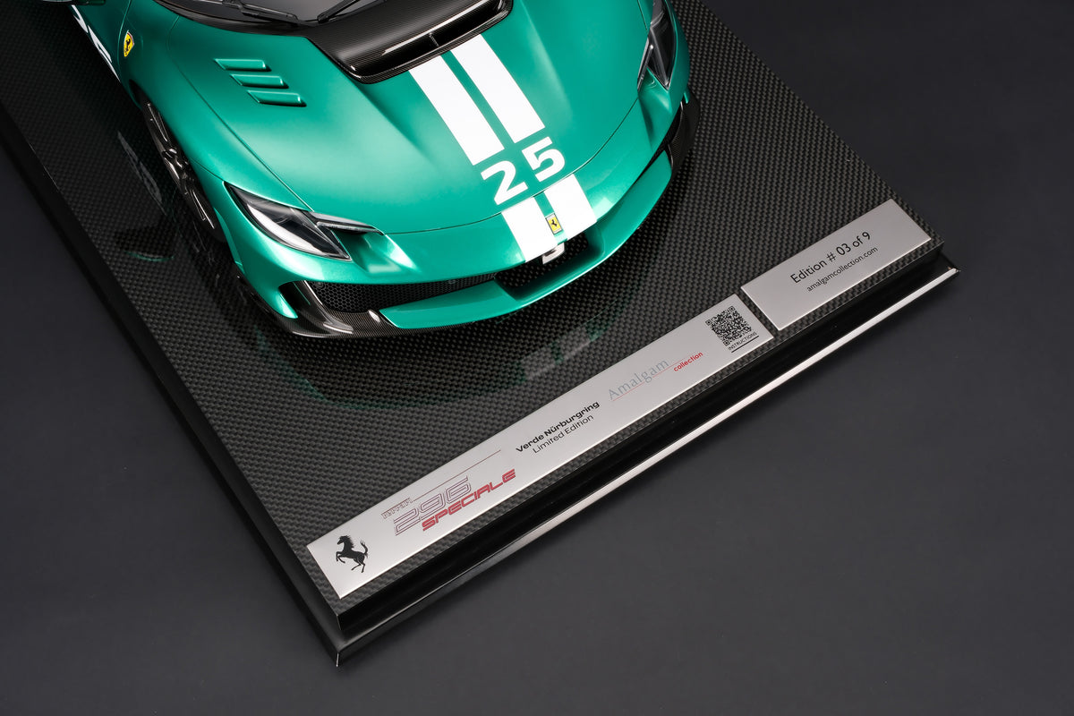 Ferrari 296 Speciale (2025) - Verde Nürburgring - Échelle 1/8