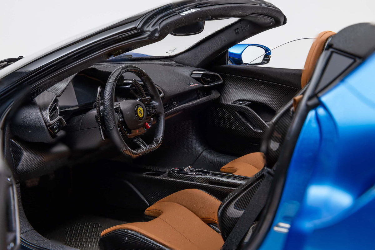 Ferrari 296 Speciale A (2025) - Blu Corsa - 1:8 scale
