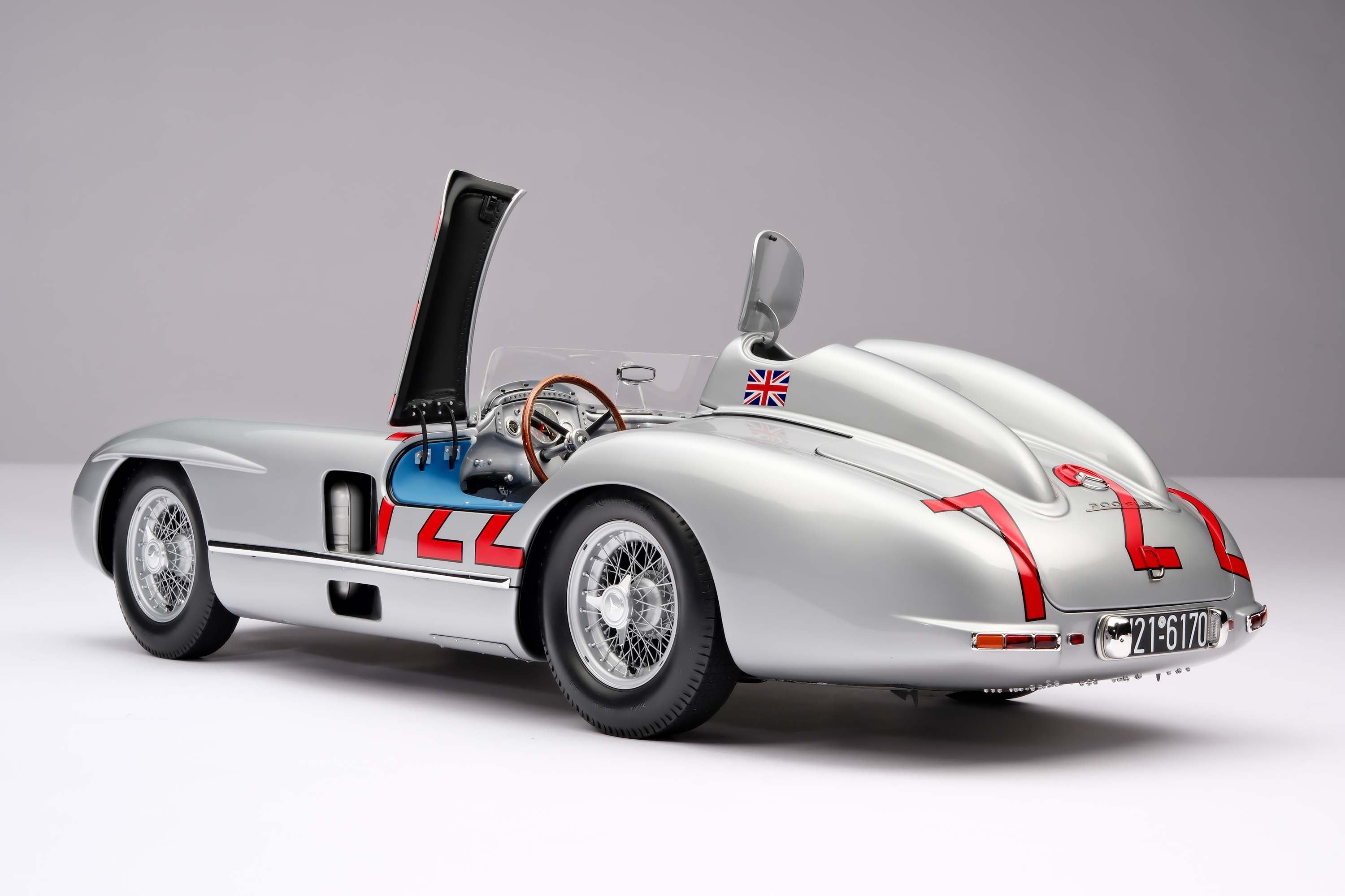 Mercedes-Benz 300 SLR - #722 - 1955 Mille Miglia Winner - Stirling