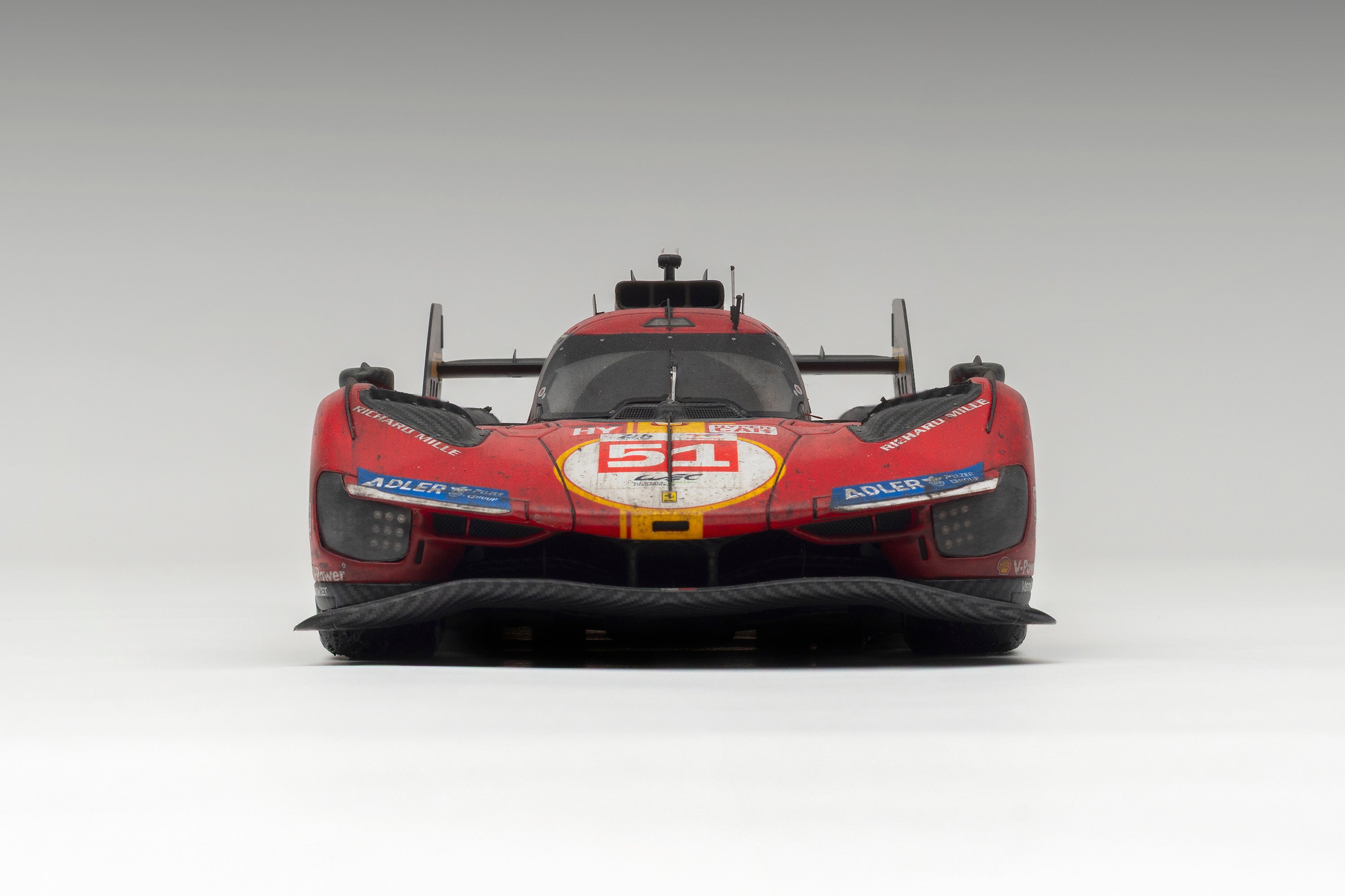Ferrari 499P - 2023 Le Mans Winner - Race Weathered – Amalgam