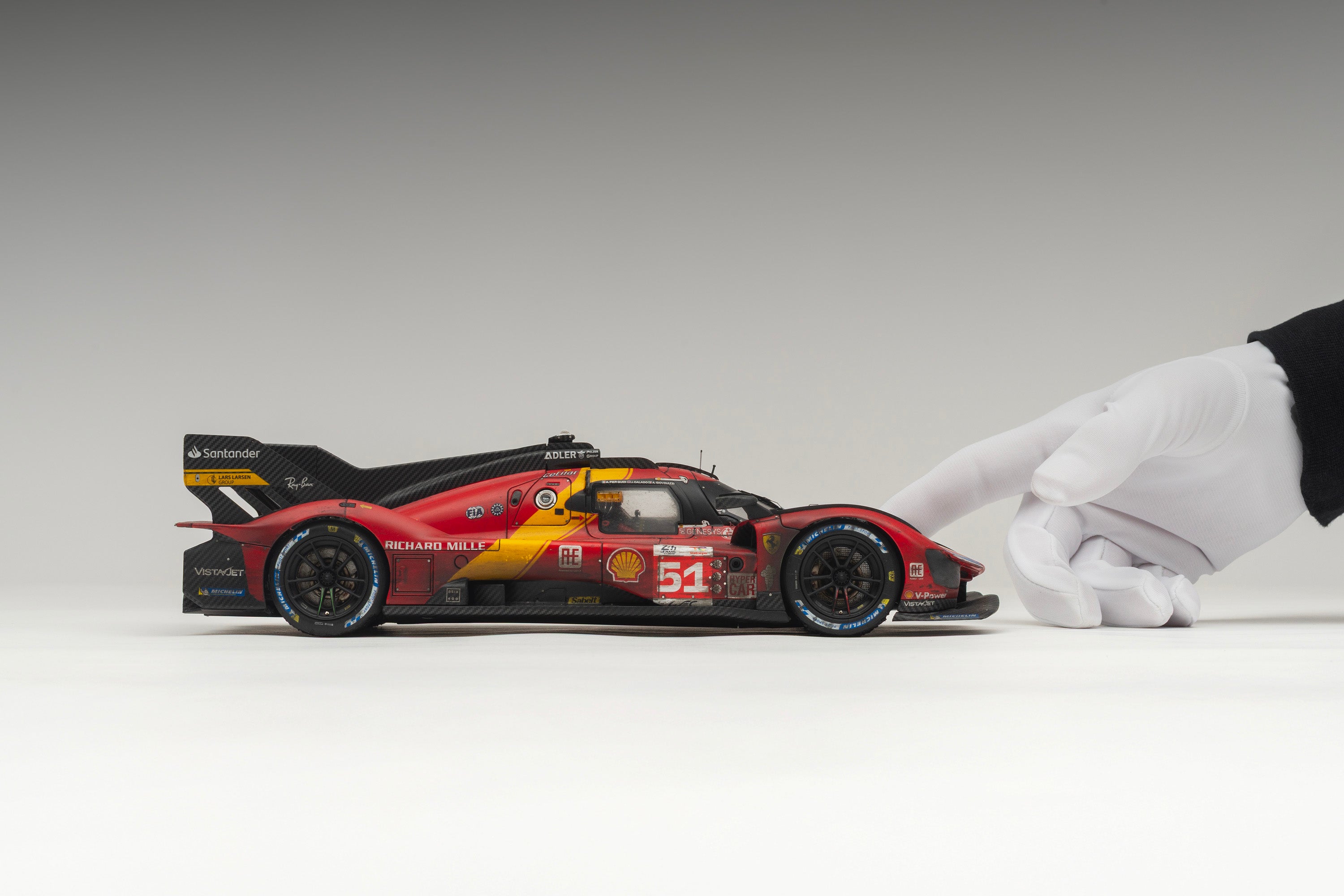 Ferrari 499P - 2023 Le Mans Winner - Race Weathered – Amalgam