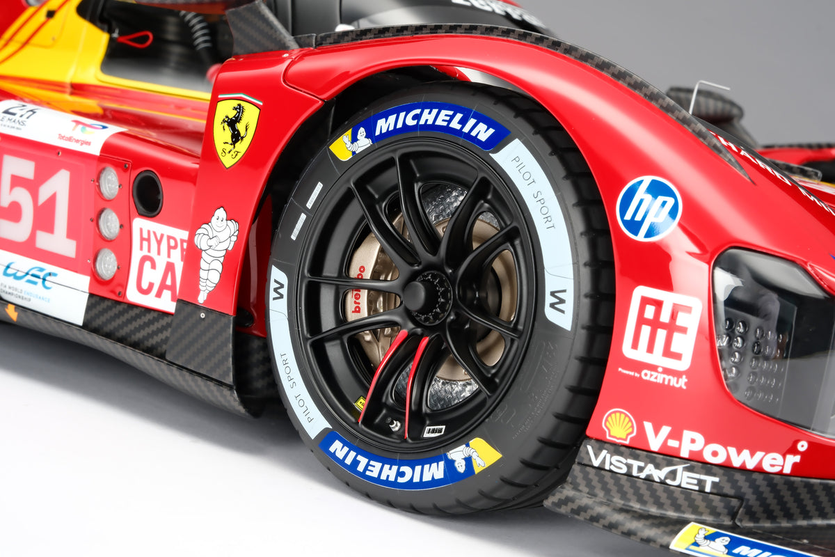 Ferrari 499P - Number 51 Ferrari - AF Corse at 1:8 scale by Amalgam Collection