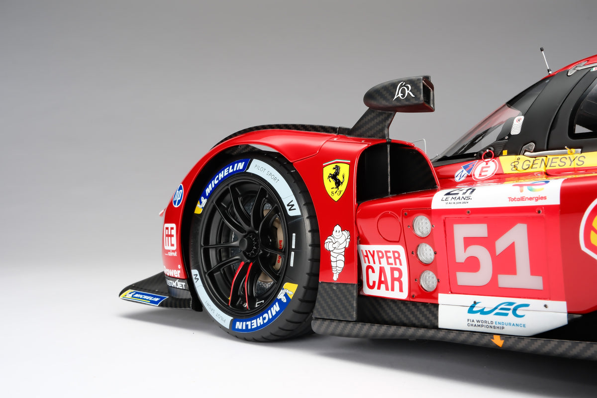 Ferrari 499P - Number 51 Ferrari - AF Corse at 1:8 scale by Amalgam Collection