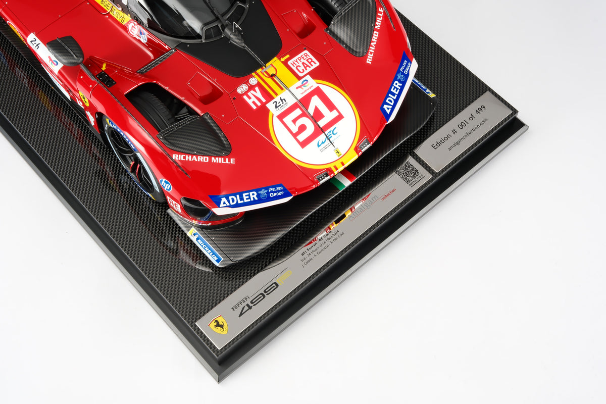 Ferrari 499P - Number 51 Ferrari - AF Corse at 1:8 scale by Amalgam Collection