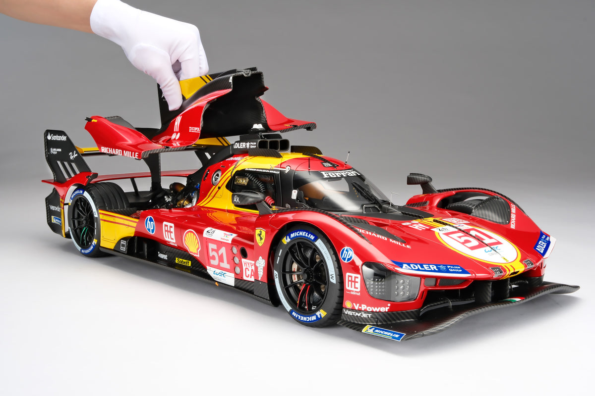 Ferrari 499P - Number 51 Ferrari - AF Corse at 1:8 scale by Amalgam Collection