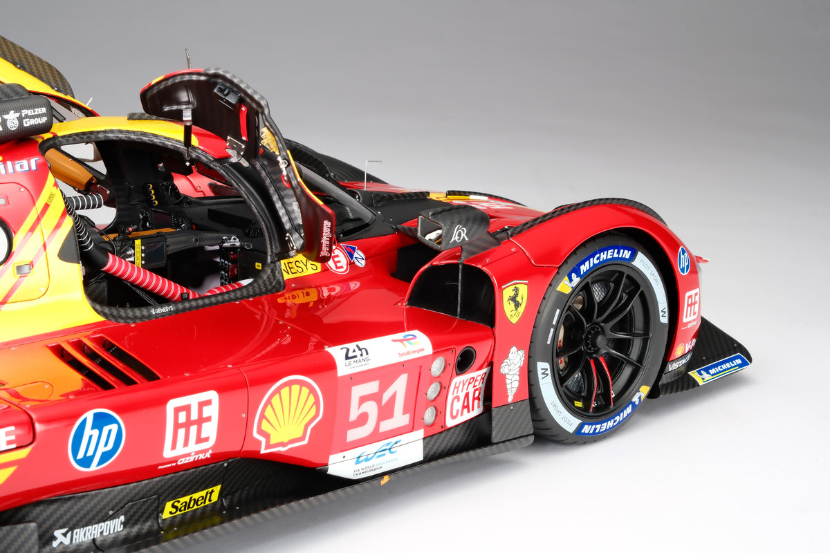 Ferrari 499P - Number 51 Ferrari - AF Corse at 1:8 scale by Amalgam Collection