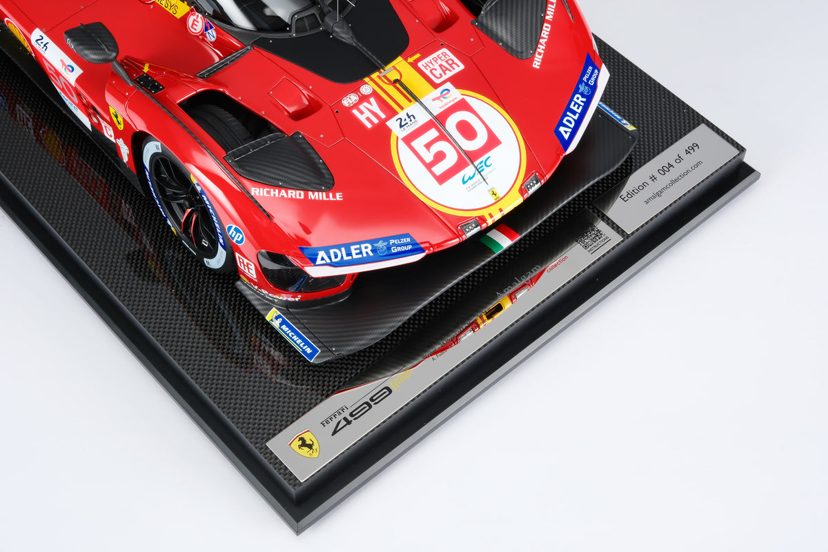 Ferrari 499P - Number 50 Ferrari - AF Corse at 1:8 scale by Amalgam Collection