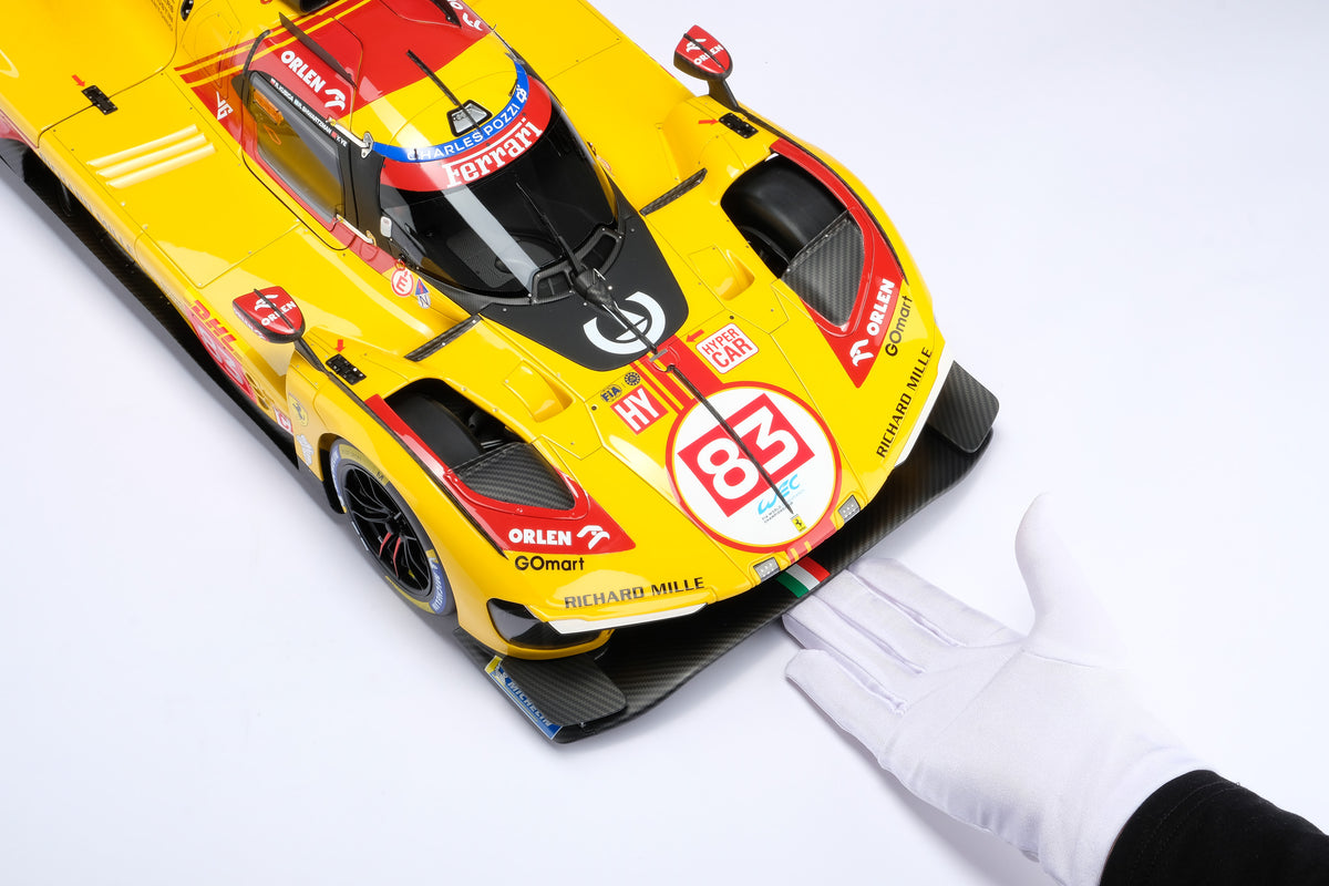 Ferrari 499P - 2024 Lone Star Le Mans Winner at 1:8 scale by Amalgam Collection