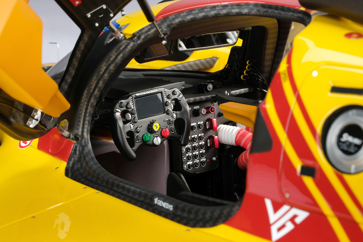 Ferrari 499P - 2024 Lone Star Le Mans Winner at 1:8 scale by Amalgam Collection