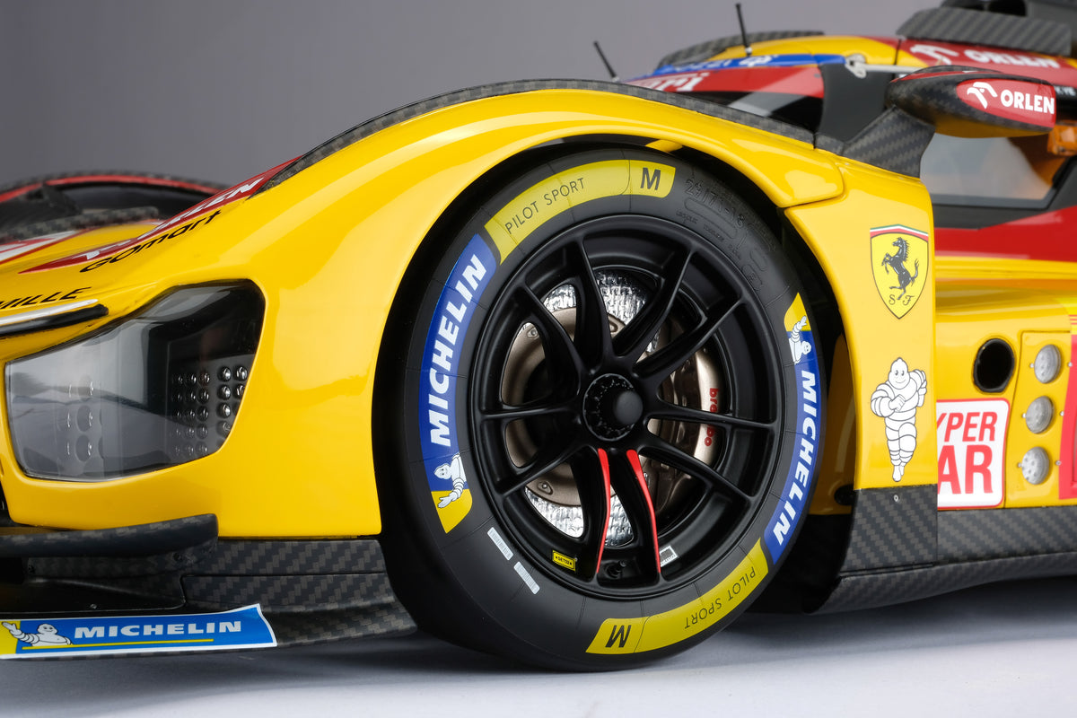 Ferrari 499P - 2024 Lone Star Le Mans Winner at 1:8 scale by Amalgam Collection
