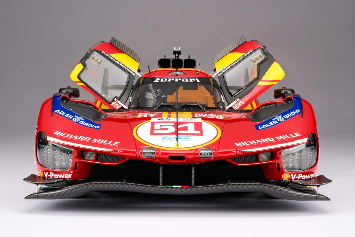 Ferrari 499P - Hypercar n° 51 - Le Mans 2025 - Troisième place - Échelle 1:8