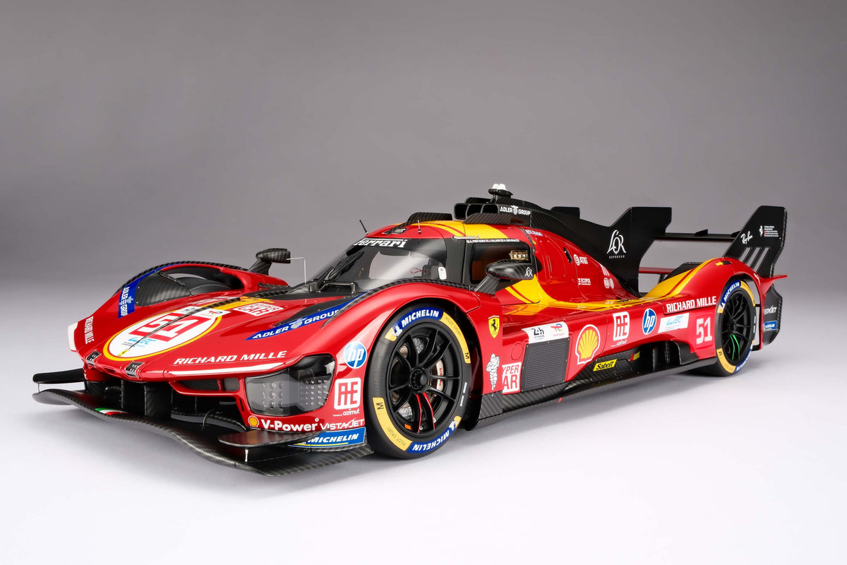 Ferrari 499P - Hypercar n° 51 - Le Mans 2025 - Troisième place - Échelle 1:8