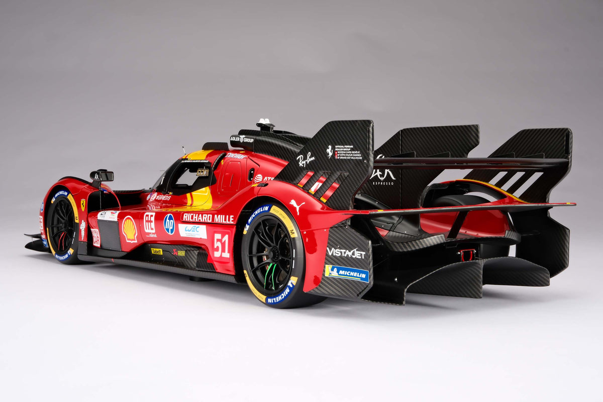 Ferrari 499P - Hypercar n° 51 - Le Mans 2025 - Troisième place - Échelle 1:8