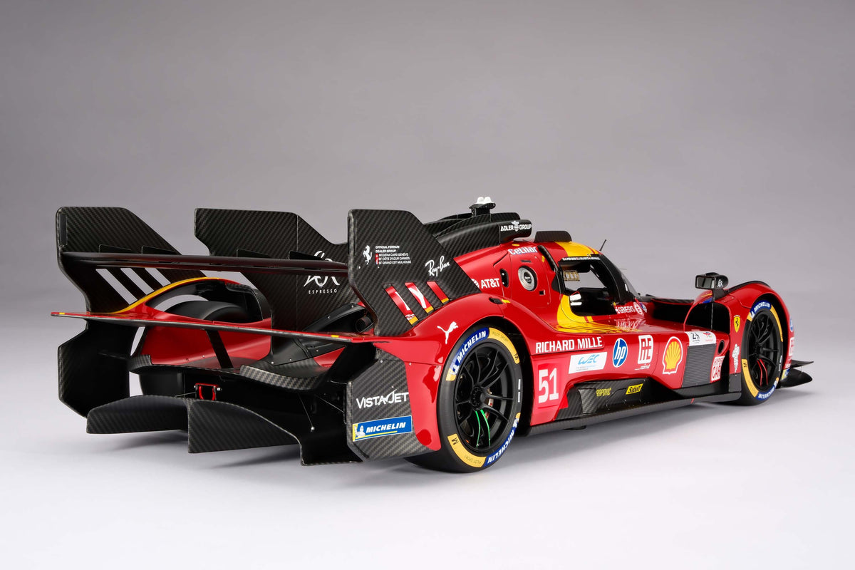 Ferrari 499P - Hypercar n° 51 - Le Mans 2025 - Troisième place - Échelle 1:8