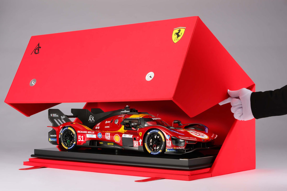 Ferrari 499P - Hypercar n° 51 - Le Mans 2025 - Troisième place - Échelle 1:8