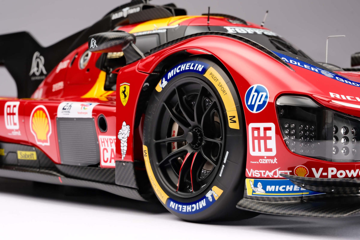 Ferrari 499P - Hypercar n° 51 - Le Mans 2025 - Troisième place - Échelle 1:8