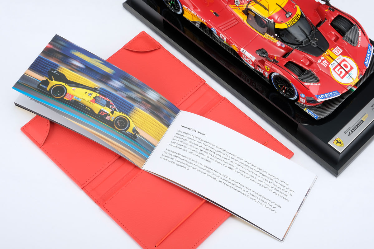 Ferrari 499P - Hypercar n° 50 - Vainqueur des 24 Heures du Mans 2024 - Échelle 1:18