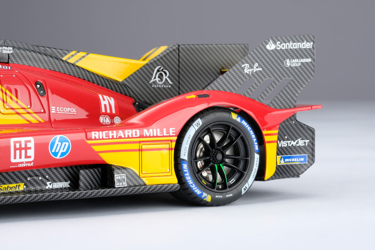 Ferrari 499P - Hypercar n° 50 - Vainqueur des 24 Heures du Mans 2024 - Échelle 1:18