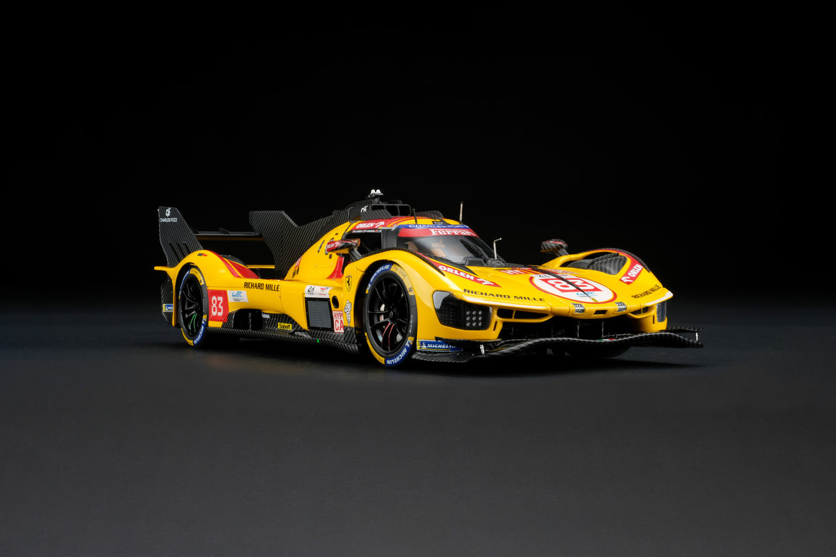 Ferrari 499P - Hypercar #83 - 2025 Le Mans Winner - 1:18 scale