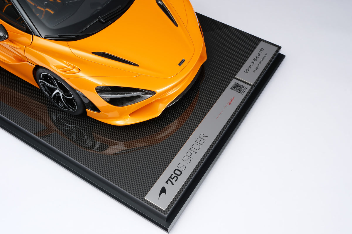 McLaren 750S Spider (2023) at 1:8 scale by Amalgam Collection