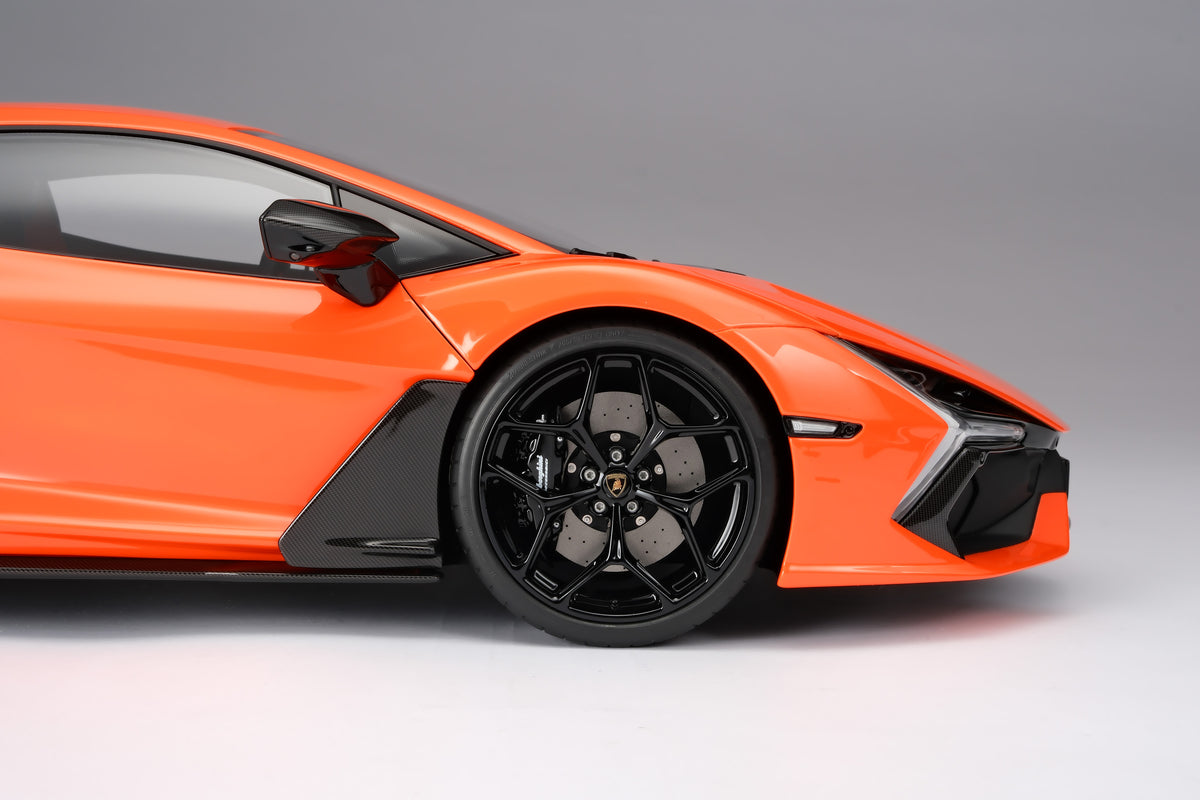 Lamborghini Revuelto (2023) - Limited Edition in Arancio Apodis at 1:8 scale by Amalgam Collection