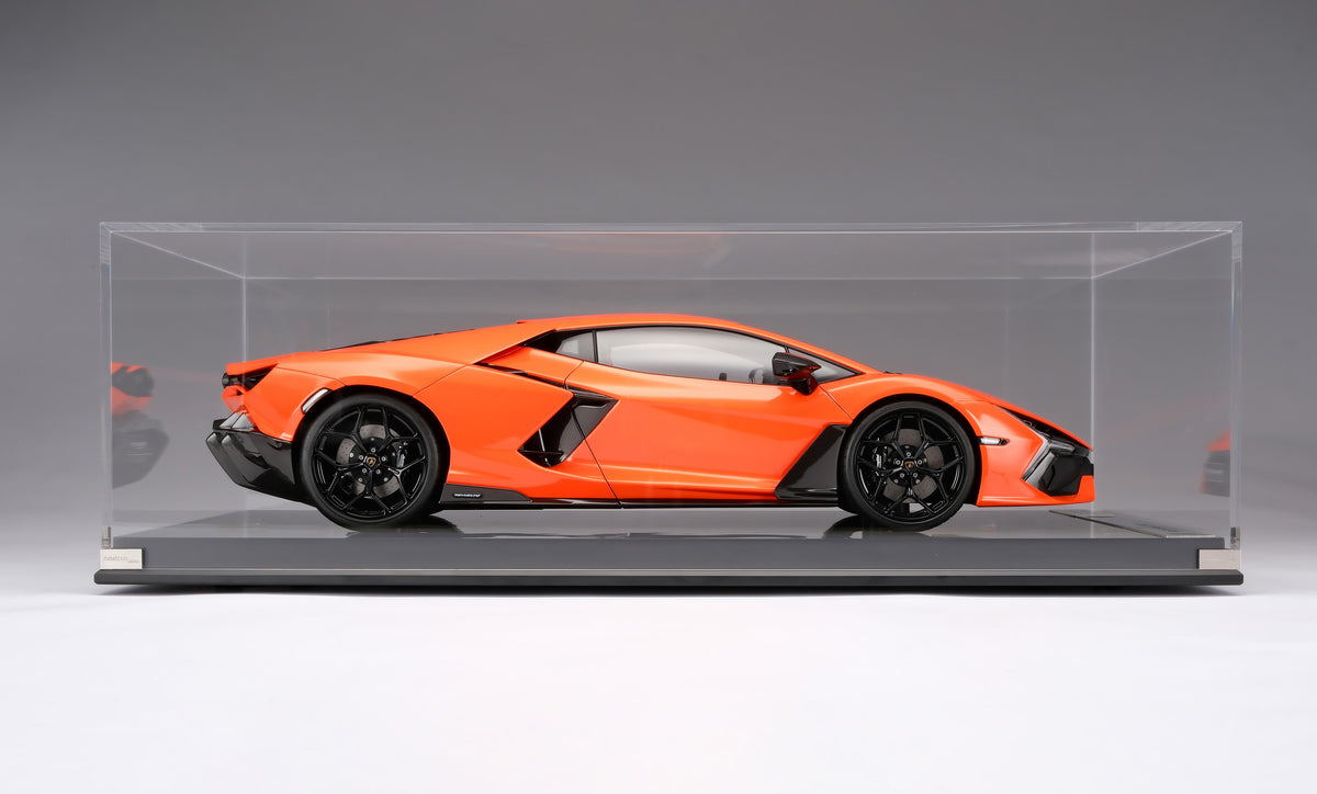 Lamborghini Revuelto (2023) - Limited Edition in Arancio Apodis at 1:8 scale by Amalgam Collection
