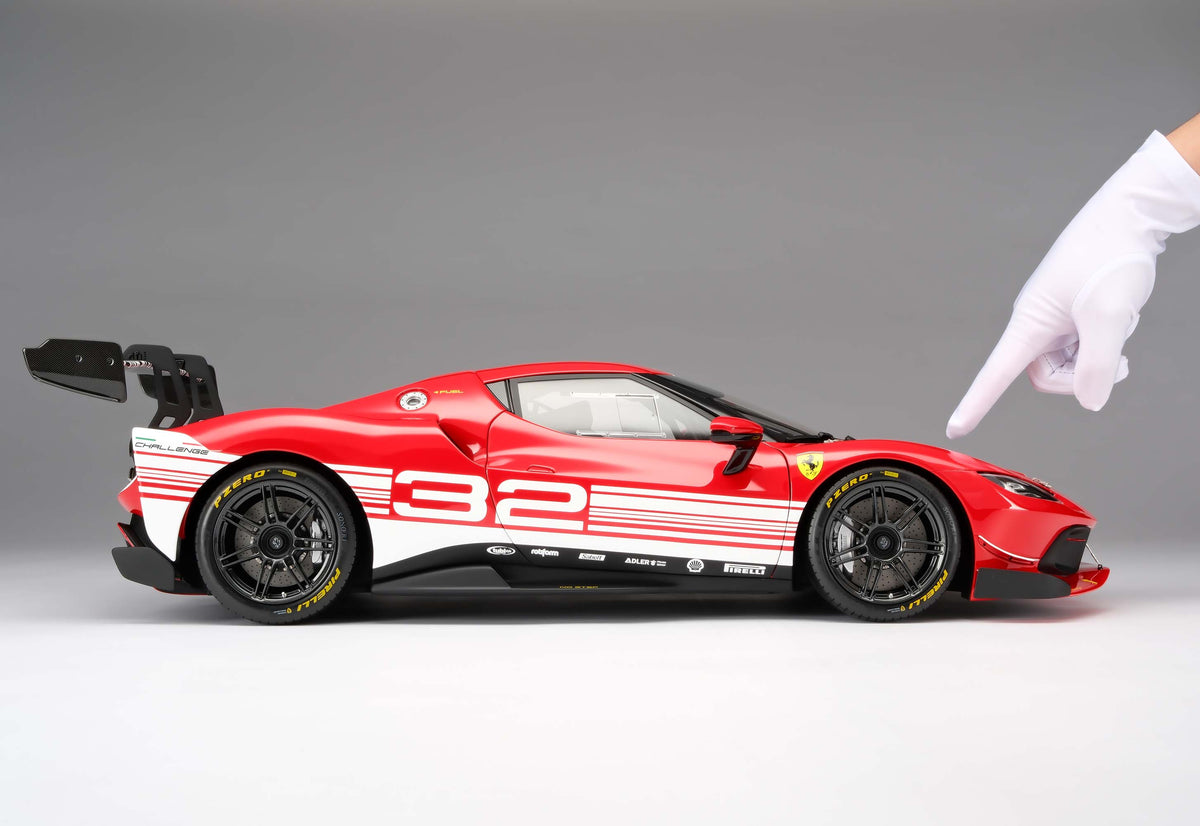 Ferrari 296 Challenge (2023) - 1:8 scale