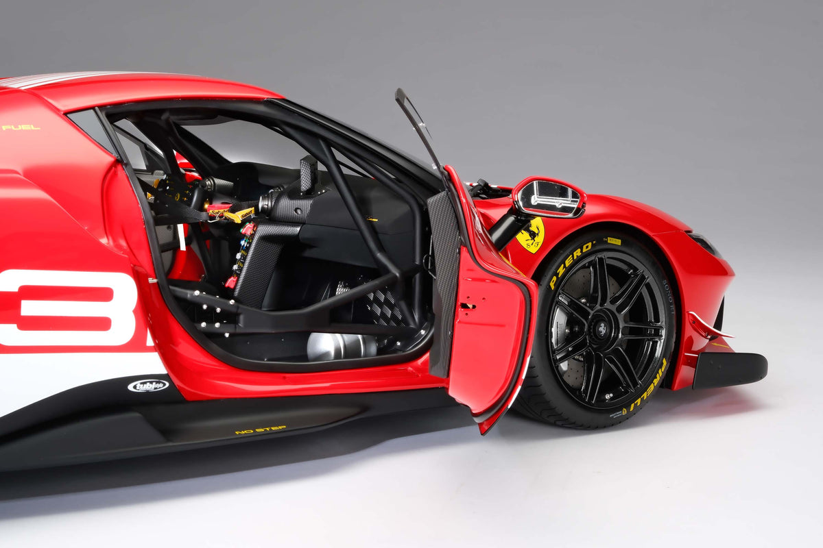 Ferrari 296 Challenge (2023) - 1:8 scale