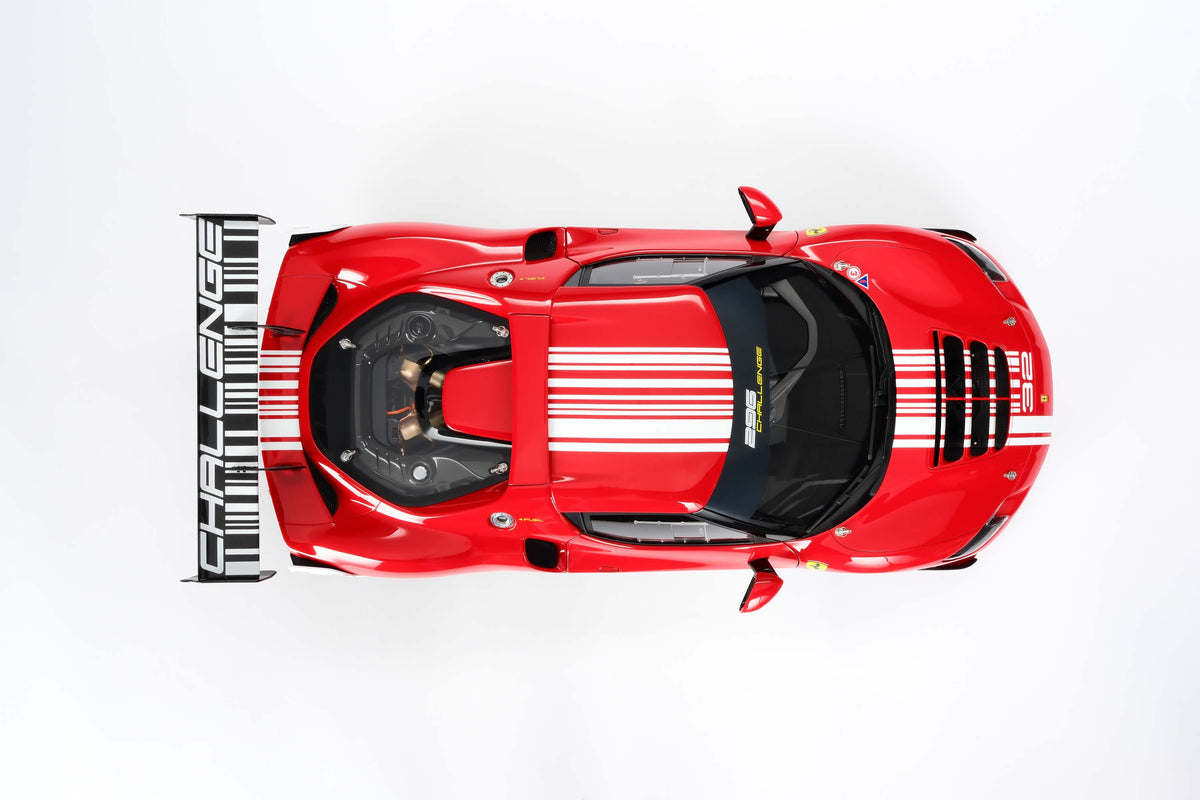 Ferrari 296 Challenge (2023) - 1:8 scale