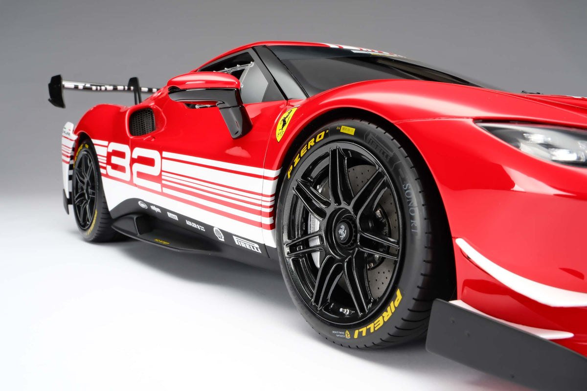Ferrari 296 Challenge (2023) - 1:8 scale