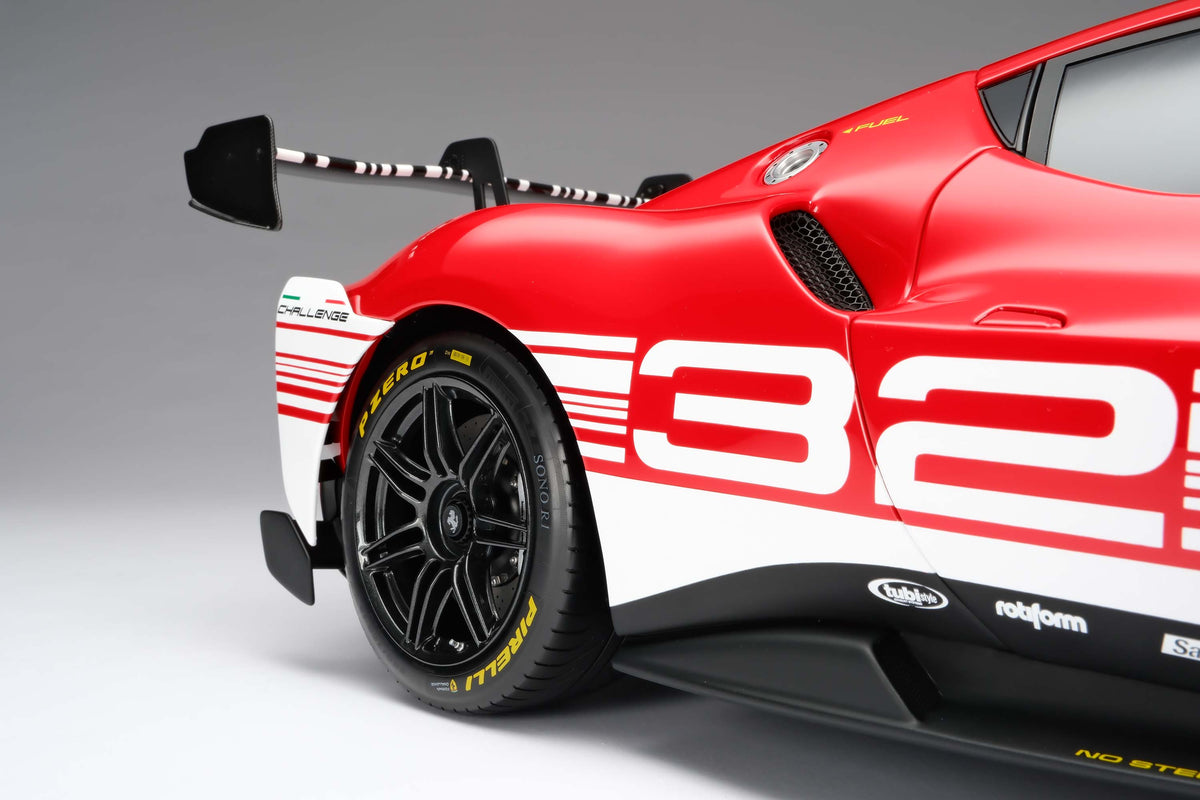 Ferrari 296 Challenge (2023) - 1:8 scale