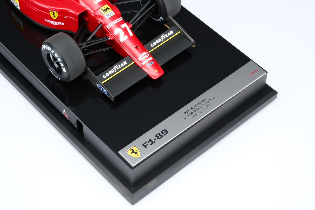 Ferrari F1-89 - 1989 British Grand Prix - Nigel Mansell - 1:18 scale by Amalgam Collection