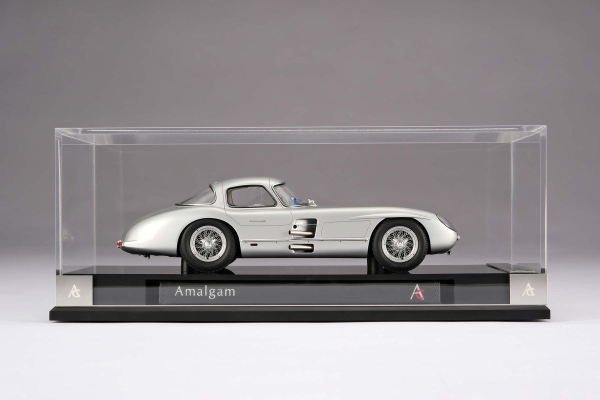 Mercedes-Benz 300 SLR Uhlenhaut Coupe - Silver Grey Metallic - 1:18 scale