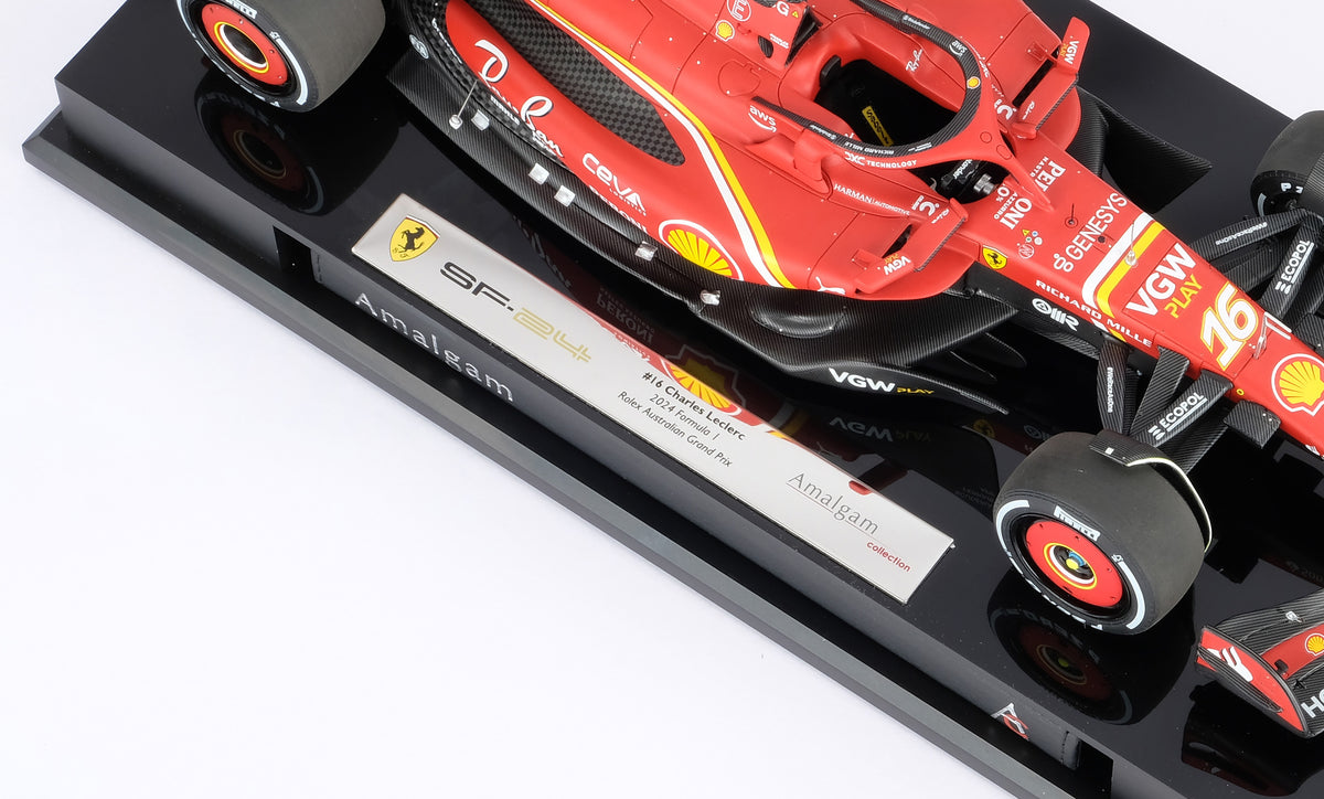 Ferrari SF-24 - 2024 Australian Grand Prix - #16 Charles Leclerc at 1:18 scale by Amalgam Collection