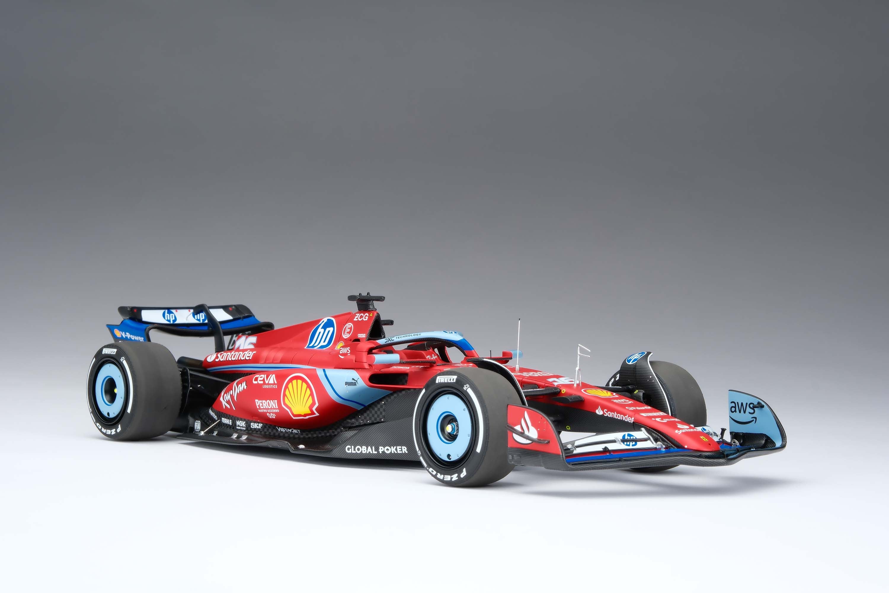 一台限定　フェラーリF1ビッグスケールコレクション SF-24 マイアミGP仕様 フェラーリ SF-24 - 2024 マイアミ グランプリ – Amalgam Collection