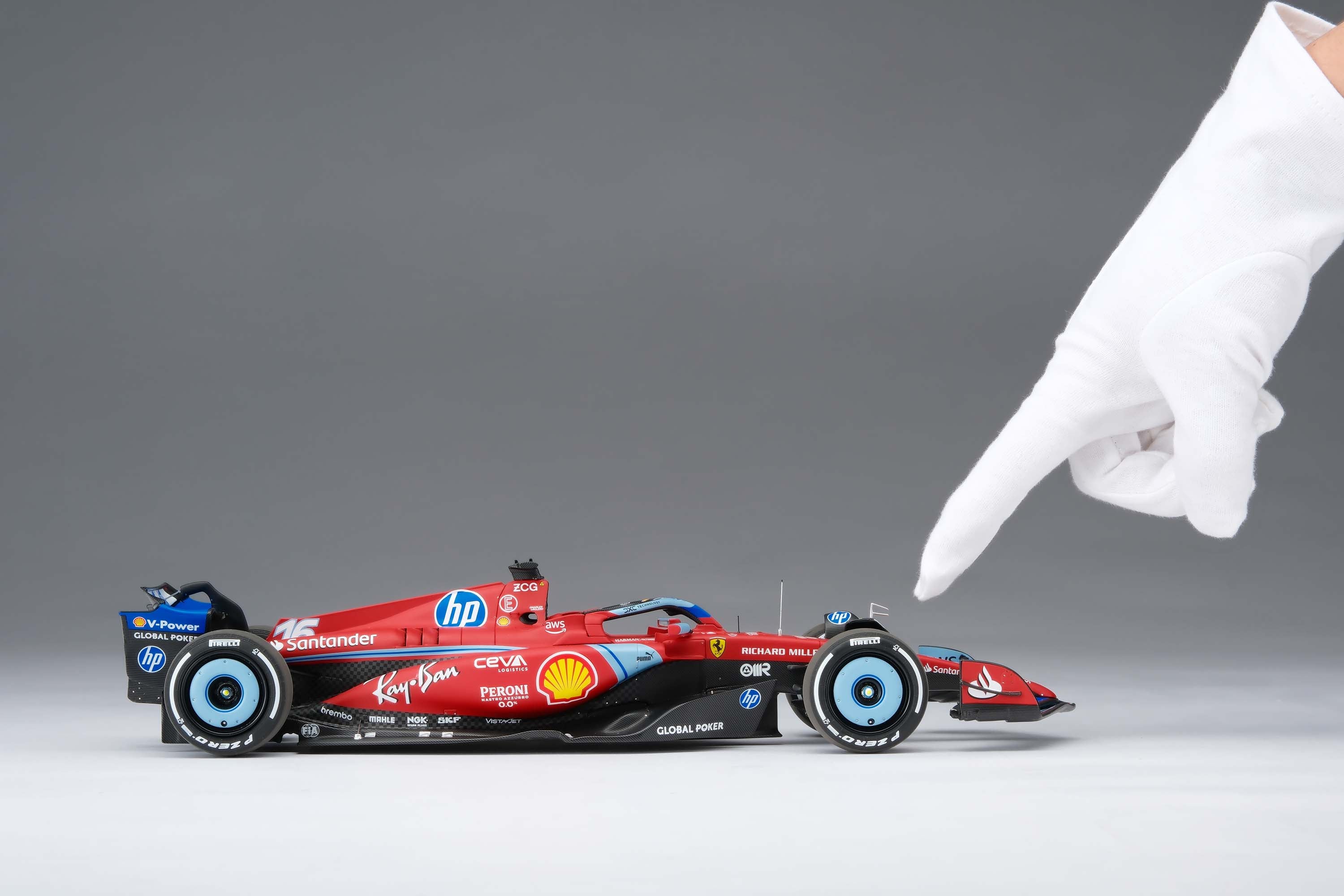 Ferrari sf-24 マイアミGP ルクレール M6311-SC3FerrariSF241-