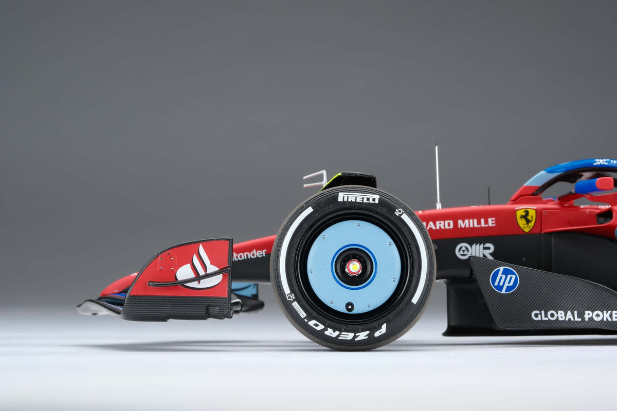 Ferrari SF-24 - 2024 Miami Grand Prix - #55 Carlos Sainz at 1:18 scale by Amalgam Collection