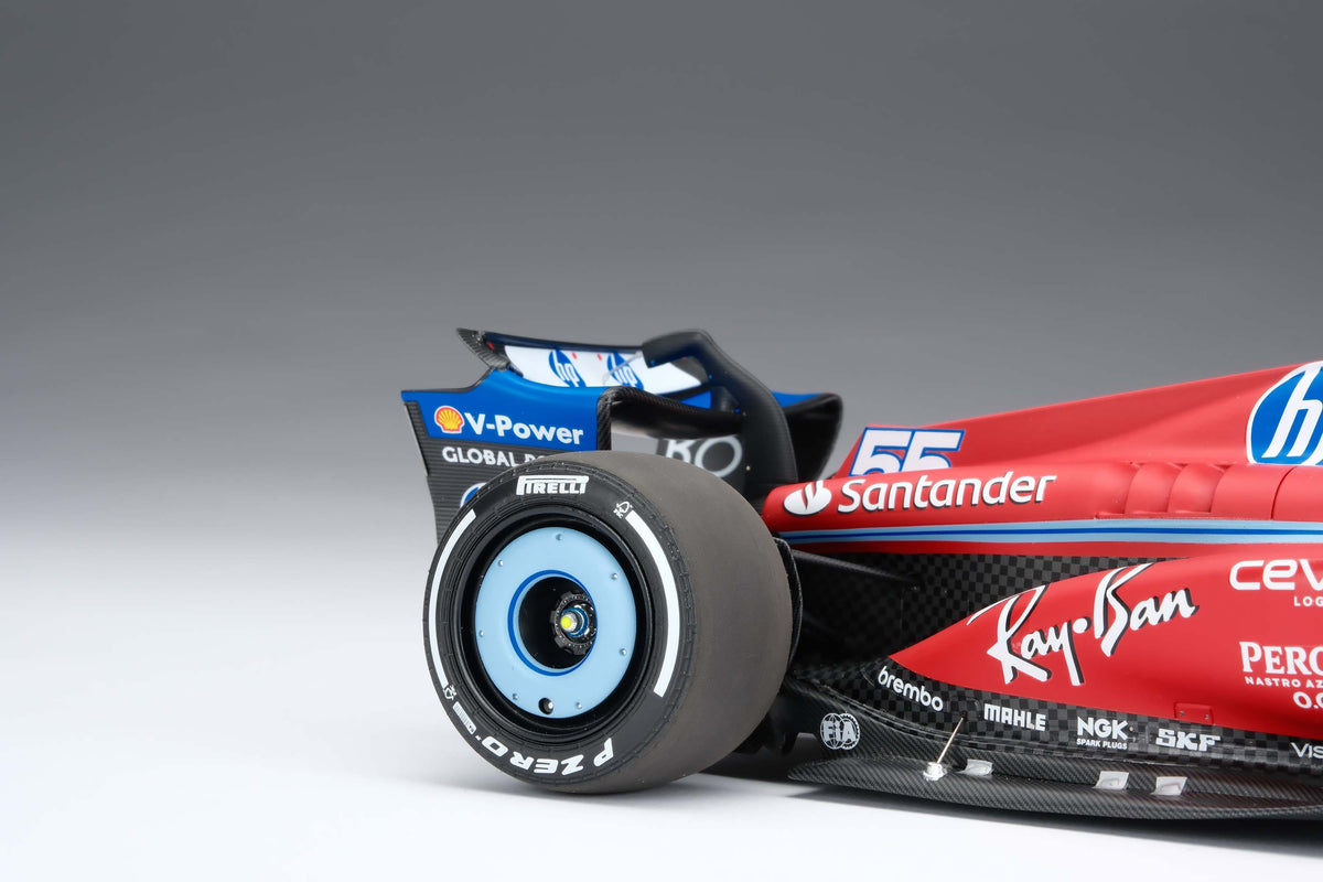 Ferrari SF-24 - 2024 Miami Grand Prix - #55 Carlos Sainz at 1:18 scale by Amalgam Collection