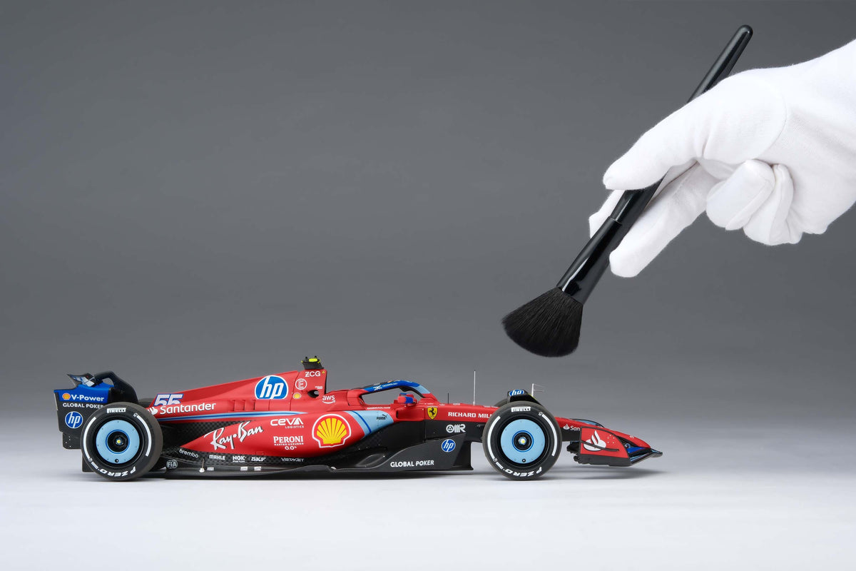 Ferrari SF-24 - 2024 Miami Grand Prix - #55 Carlos Sainz at 1:18 scale by Amalgam Collection