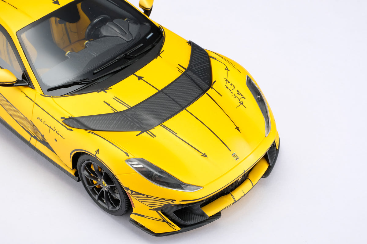 Ferrari 812 Competizione Tailor Made at 1:18 scale by Amalgam Collection