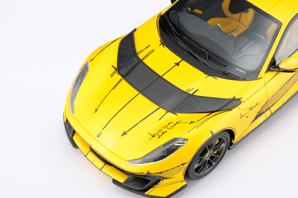 Ferrari 812 Competizione Tailor Made at 1:18 scale by Amalgam Collection