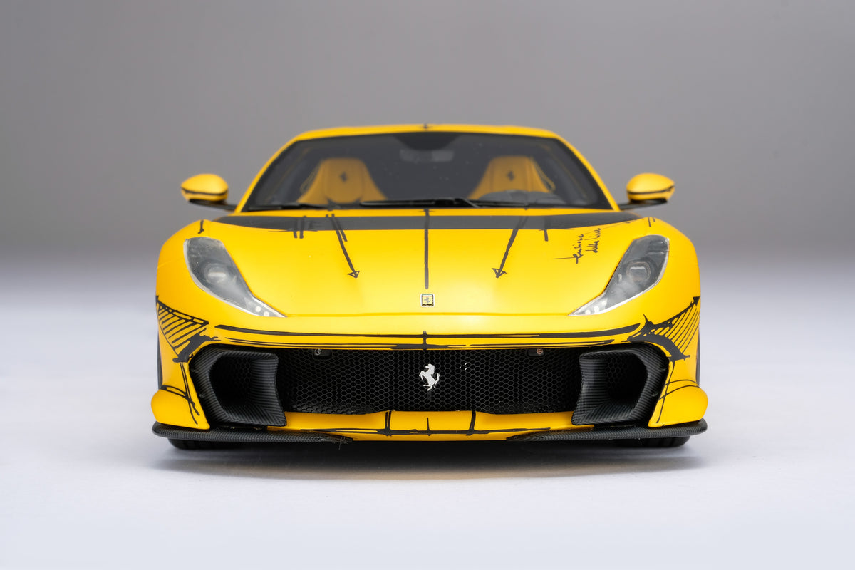 Ferrari 812 Competizione Tailor Made at 1:18 scale by Amalgam Collection