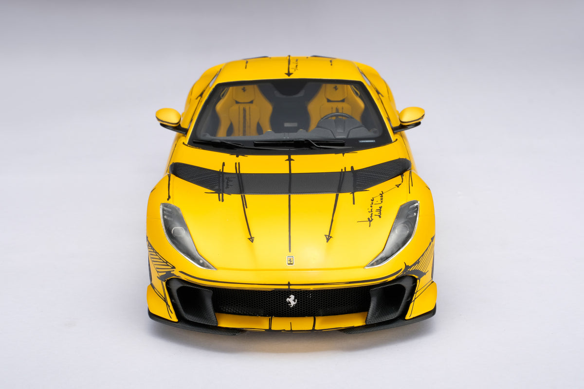 Ferrari 812 Competizione Tailor Made at 1:18 scale by Amalgam Collection