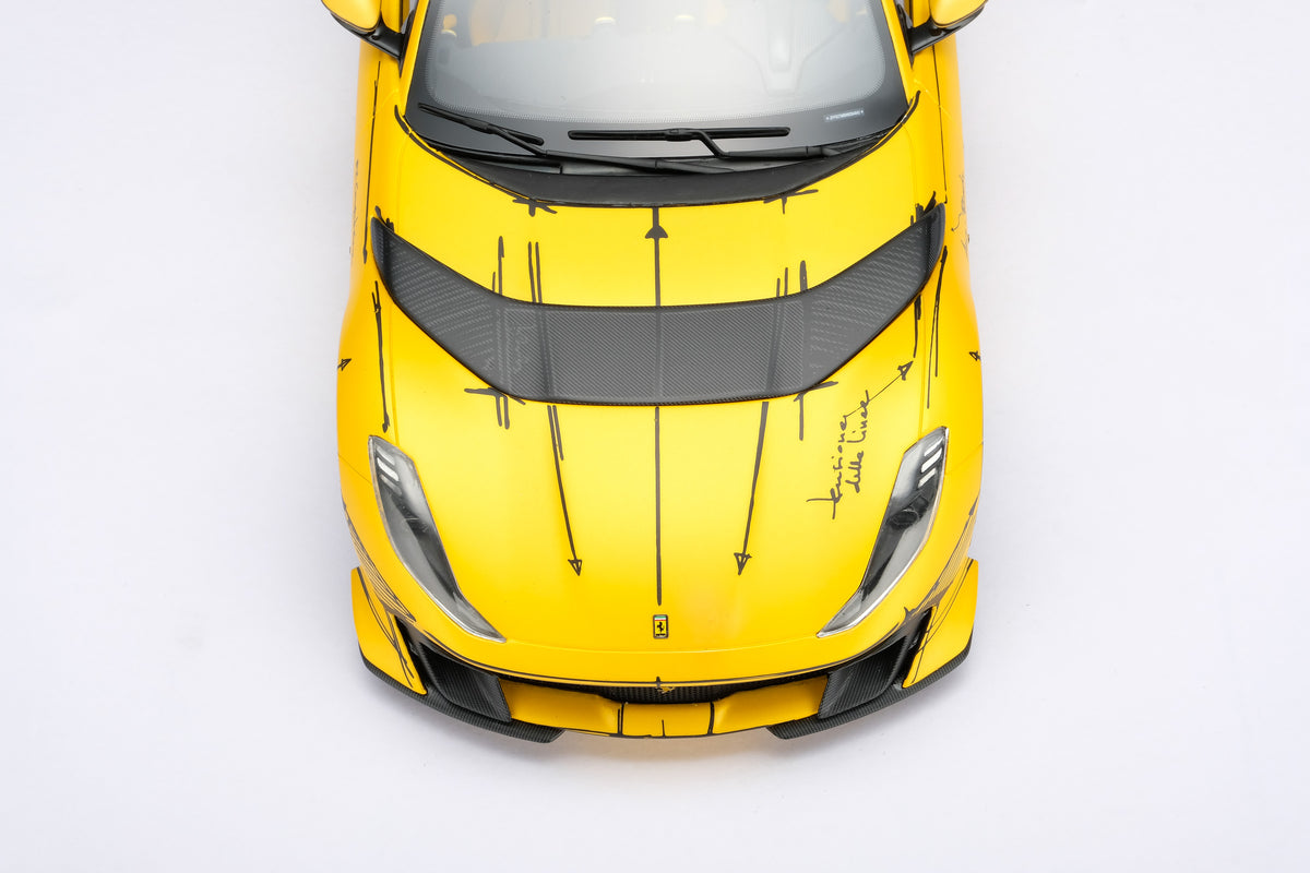 Ferrari 812 Competizione Tailor Made at 1:18 scale by Amalgam Collection