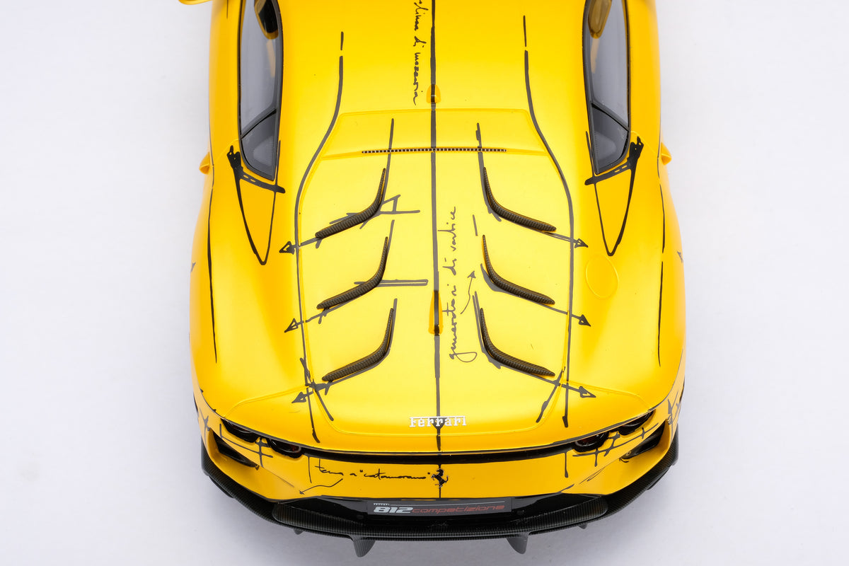 Ferrari 812 Competizione Tailor Made at 1:18 scale by Amalgam Collection