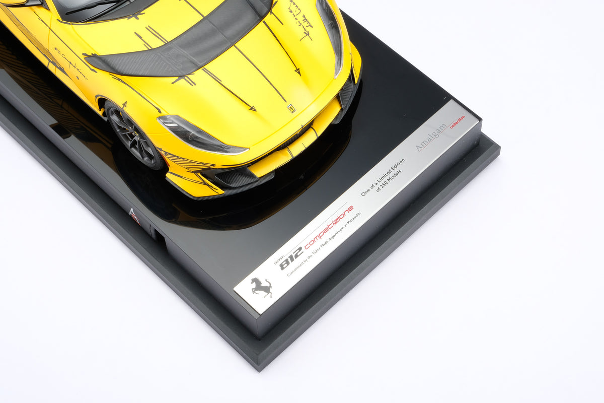 Ferrari 812 Competizione Tailor Made at 1:18 scale by Amalgam Collection